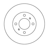 NF PARTS Тормозной диск NF1699027